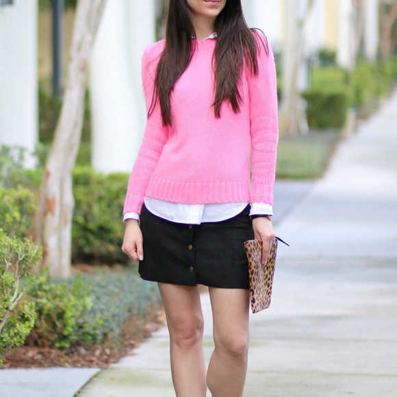 J Crew pink sweater - Picture 1 of 3